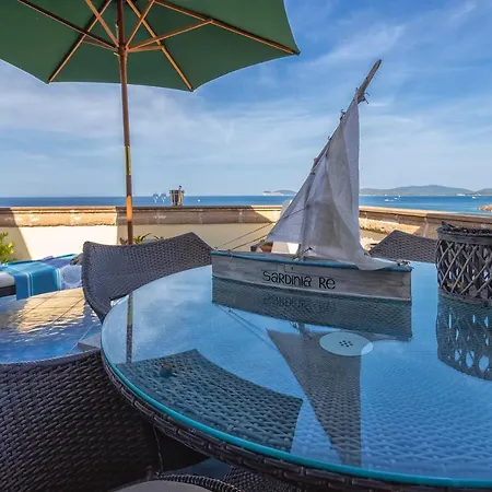Sardinia Re - Blue Terrace Panoramic Sea View Daire *