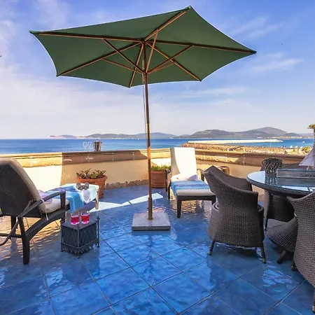 Daire Sardinia Re - Blue Terrace Panoramic Sea View *